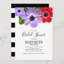 Placa de Chá de panela Floral Anemone de Aquarela