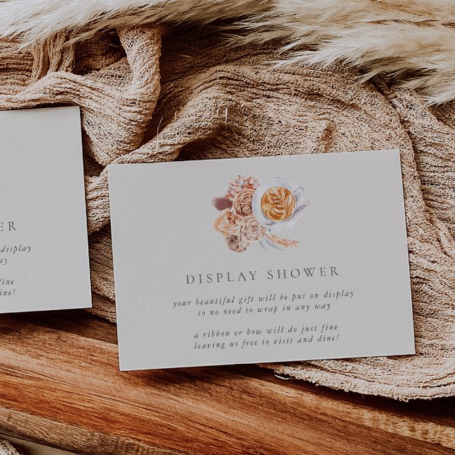 Convites Placa de Chá para exibição do Chá de panela de caf (Criador carregado)