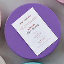 Placa de cor branca vermelha sólida, Chá de fralda