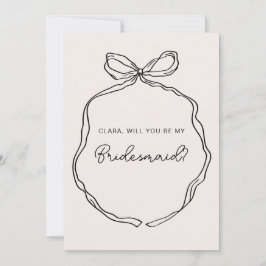 Convites Placa de dama de Bridesmaid da Fita Espelhada à Mã