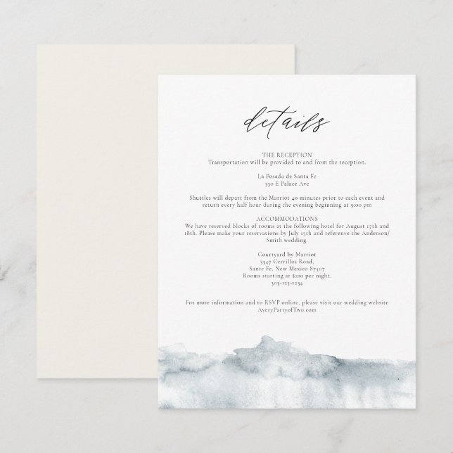 Convites Placa de Detalhes Filadélfia da Coluna de Água da  (Frente/Verso)