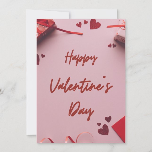 Convites Placa de dia de os namorados (Frente)