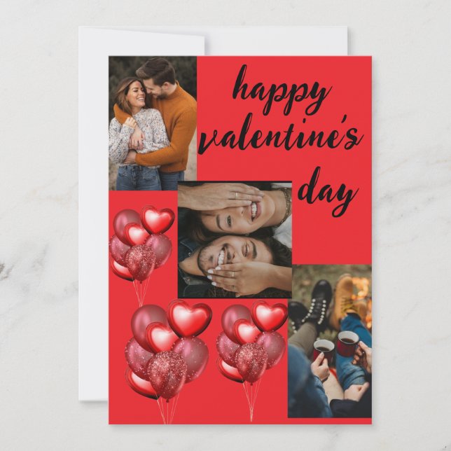 Convites Placa de dia de os namorados (Frente)