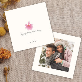 Convites Placa de Dia de os namorados Na moda minimalista