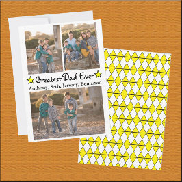 Convites Placa de Dia de os pais de 3 Fotografias Mais Alta