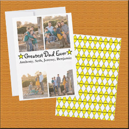 Convites Placa de Dia de os pais de 4 Fotografias Mais Alta