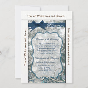 Convites Placa de direção 3,5x6 com gelo rachado e neve d