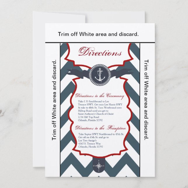 Convites Placa de direção 3.5x6 Ocea de compressão náutica (Frente)