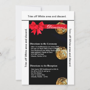 Convites Placa de Direção 3.5x6 — Uniforme de Blues de Vest