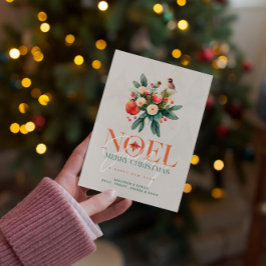 Convites Placa de Férias Noel Joyful no Wonderland de inver