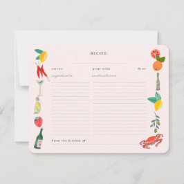 Convites Placa de gabinete de recebimento de Chá de panela 