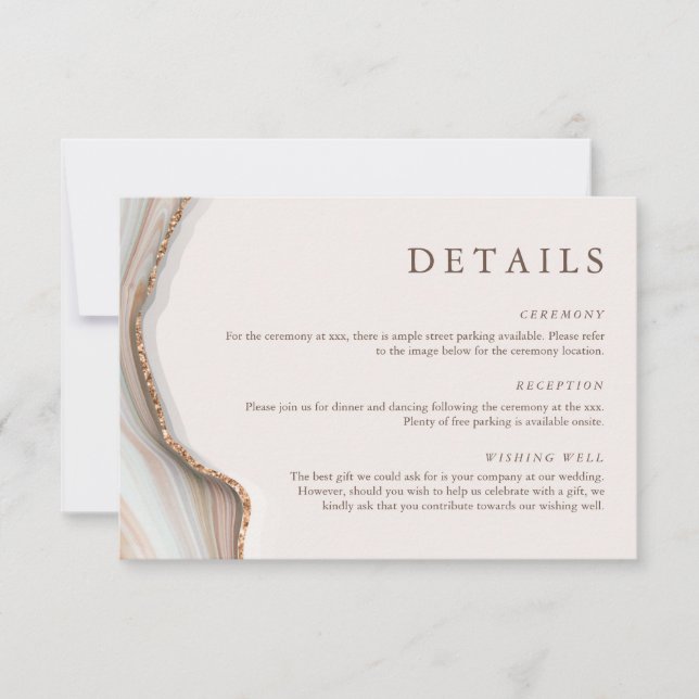 Convites Placa de Gabinete Detalhado de Agitação de Pedra M (Frente)