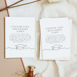 Convites Placa de gabinete para graduação de arte em linha 