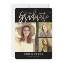 Placa de graduação de COR EDITÁVEL com Glimmer esc