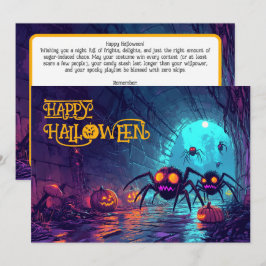 Convites Placa de Halloween Spooktacular de Sewer