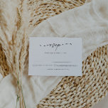 Convites Placa de inserção de RSVP simples minimalista mode<br><div class="desc">Esta é uma placa de inserção RSVP simples e minimalista moderna, com fonte serif e fonte de caligrafia de troca. Este elegante convite de casamento vem com um fundo opcional onde você pode exibir sua própria foto especial. Edite todos os textos, exceto o "rsvp" neste cartão de inserção. Todas as...</div>