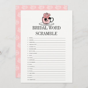 Convites Placa de Jogo de Chá de panela de Tea Cup