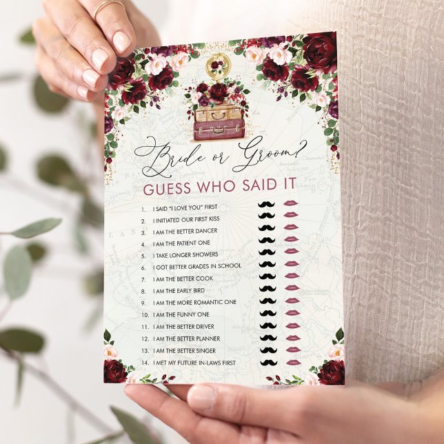 Convites Placa de jogo de Chá de panela para mapa de Viagem (Criador carregado)