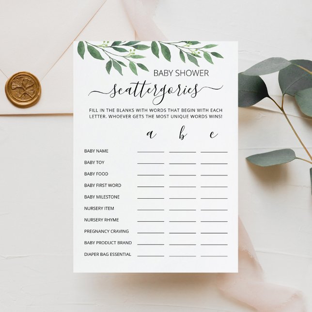 Convites Placa de jogo de dispersão de chás de fraldas (Criador carregado)