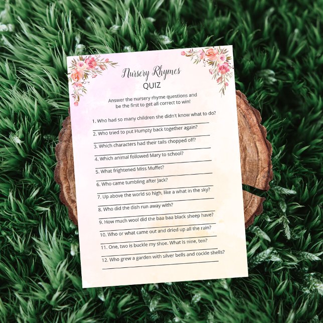 Convites Placa de Jogo Rhymes do Nurserário do Chá de frald (Criador carregado)