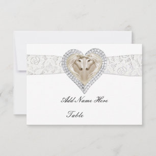 Convites Placa De Local De Mesa Unicorn E Lace