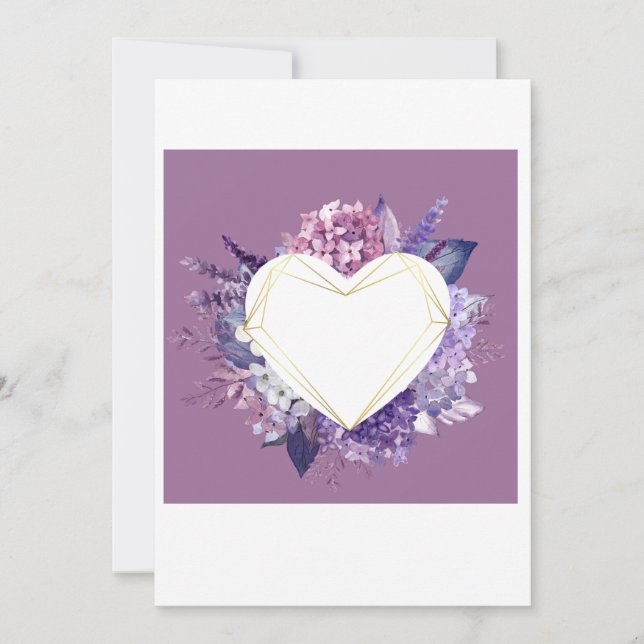 Convites Placa de namorados (Frente)