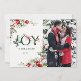 Convites Placa de Natal Soft Winter Berry JOY