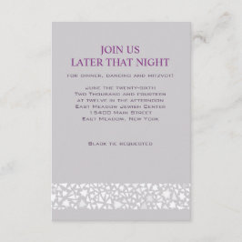 Convites Placa de Partido da Recepção de casamento Judaica 