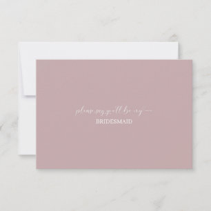 Convites Placa de Proposta Bridesmaid