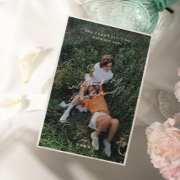 Convites Placa de Proposta Simples e Minimalista de Bridesm