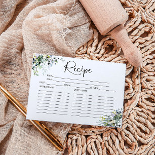 Convites Placa de recebimento de Chá de panela verde