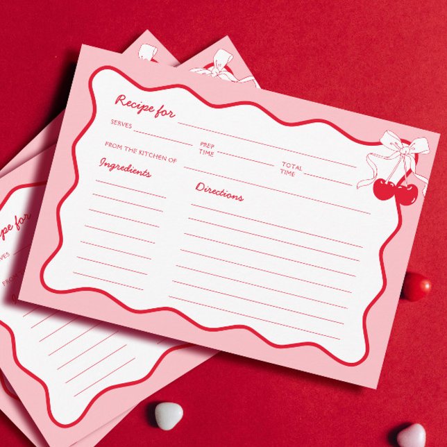 Convites Placa de recebimento do Chá de panela de Cherry Ar (Criador carregado)