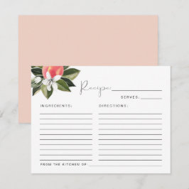 Convites Placa de recebimento do Chá de panela de pêssego S