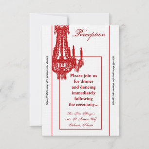 Convites Placa de recepção Crystal Chandelier Glitz Glam 3,