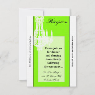 Convites Placa de recepção Crystal Chandelier Glitz Glam 3,