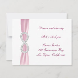 Convites Placa de Recepção de casamento Infinidade de Diama