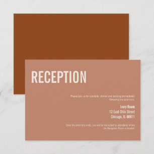 Convites Placa de Recepção de casamento para Tipografia Sim