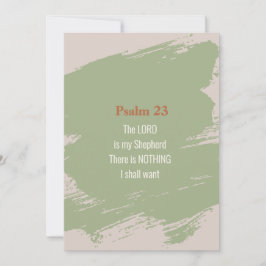 Convites Placa de script Psalm 23 - Impressão ou download