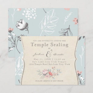 Convites PLACA DE SELEÇÃO LDS TEMPLE   Vintage Bicycle Lo