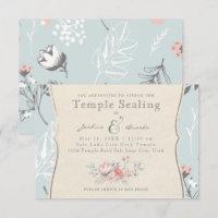 PLACA DE SELEÇÃO LDS TEMPLE | Vintage Bicycle Love