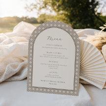 Placa do menu do Chá de panela Trendy Cane Weave R