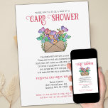 Convites Placa Floral Chá por Email Birthday<br><div class="desc">Esses chás brancos e ilustrados por convites por e-mail podem ser personalizados com seus próprios detalhes de evento. Quer seja um aniversário de 40, 50, 60 ou outro marco, esses chás de cartas são a maneira perfeita de pedir aos amigos e à família para comemorar de longe! Um poema doce...</div>