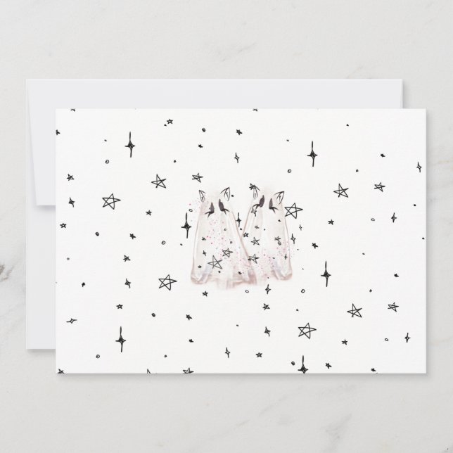 Convites Placa Ghost Spooky "Punk Stars" (Frente)