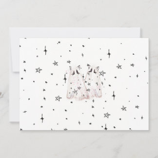 Convites Placa Ghost Spooky "Punk Stars"
