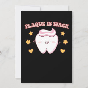 Convites Placa Groovy é Higienista Dental Wack