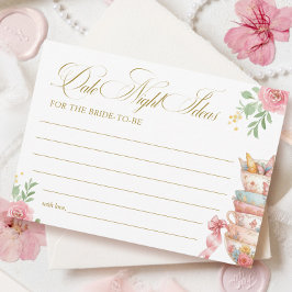 Convites Placa Ideias Noturnas de Data do Chá de panela do