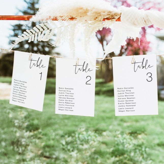 Convites Placa mínima de Mesa ADELLA (Criador carregado)