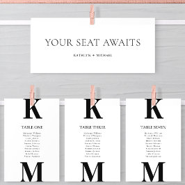 Convites Placa Minimalista Moderna Preta do Cabeçalho do Gr