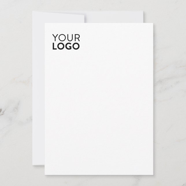 Convites Placa plana de 5" x 7" - Matriz (Frente)