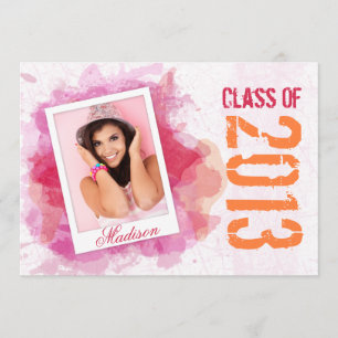 Convites Placa Plana de Graduação de Graduação de Manch